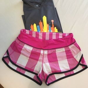 Lululemon Speed Shorts, size 4